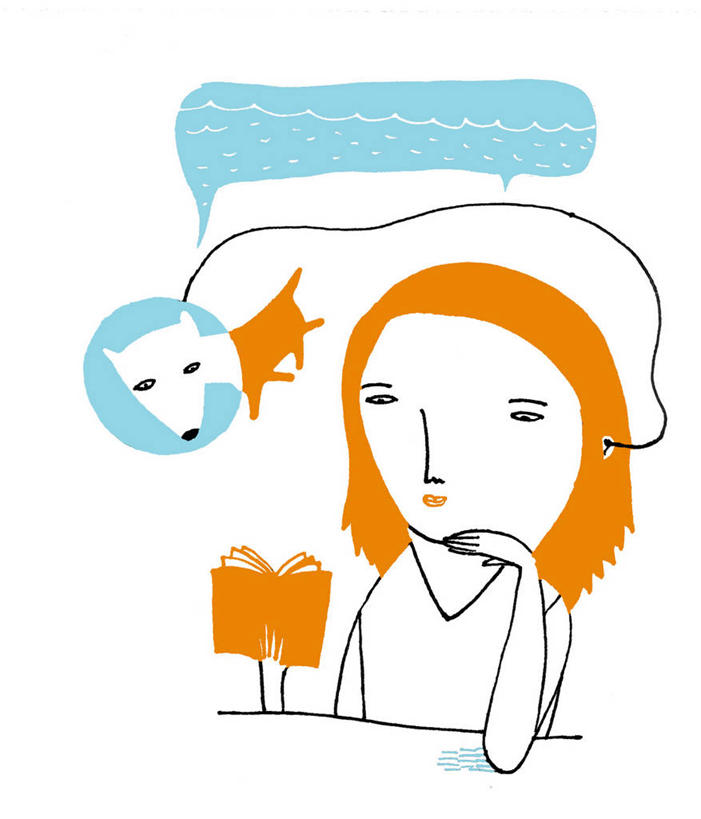 成年人,脸,头,脸颊,一个人,坐,竖图,插画,室内,特写,白色背景,数码,科技,家具,桌子,宠物,狗,西班牙,巴塞罗那,仅一个年轻女性,仅一个女性,仅一个人,撑,阴影,服装,网络,高光,几何,计算机图形,音乐,听,合成,图画,拿着,托腮,肩膀,画,衣服,蓝色,白色,动物,耳机,看,托,家畜,读书,摄影,服饰,电脑合成图,数码合成图,创造力,专心,衣着,合成图,穿着,托下巴,漫画,想象,放音设备,伊比利亚半岛,写实,具体,具象,衣饰,年轻女性,女人,女性,年轻人,头部,脸部,脸蛋,面部,书,上装,影棚拍摄,对话气泡框,巴塞罗那省