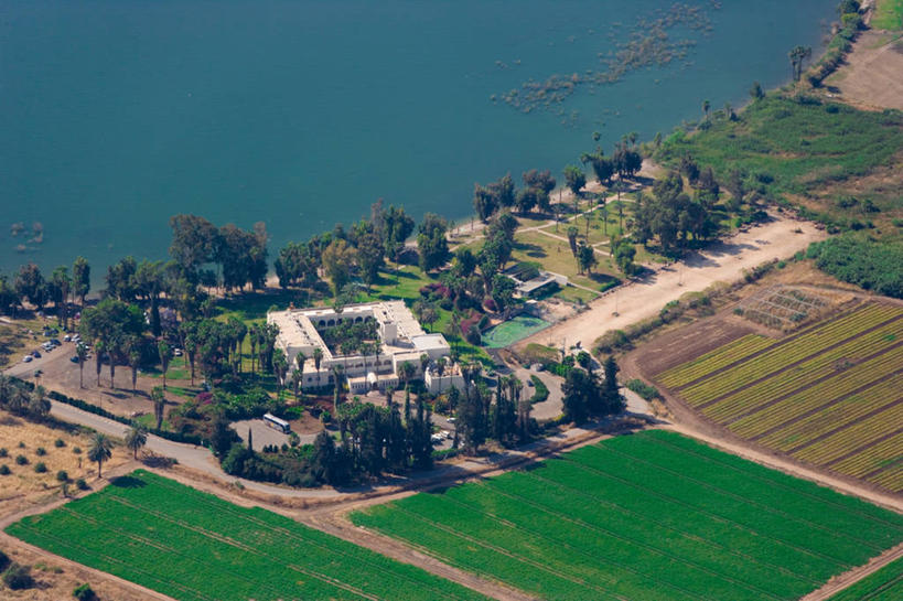 无人,横图,俯视,室外,白天,海洋,水,建筑,酒店,以色列,田地,草,树,自然,摄影,宁静,环境,中东,高角度拍摄,旅行,加里肋亚