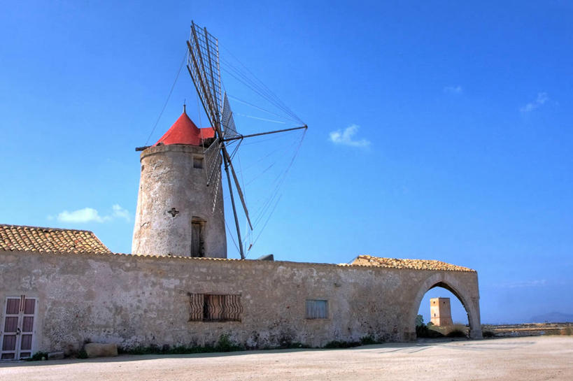 无人,博物馆,农场,横图,室外,白天,农业,建筑,风车,意大利,房屋,摄影,西西里,南欧,意大利文化,农舍,特拉帕尼,彩图,旅行