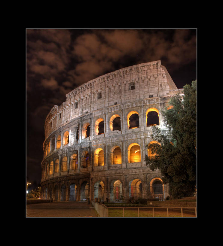 无人,竖图,室外,夜晚,建筑,意大利,罗马,首都,宏伟,历史,古罗马,风景,摄影,照亮,意大利文化,罗马斗兽场,圆形剧场,彩图,过去