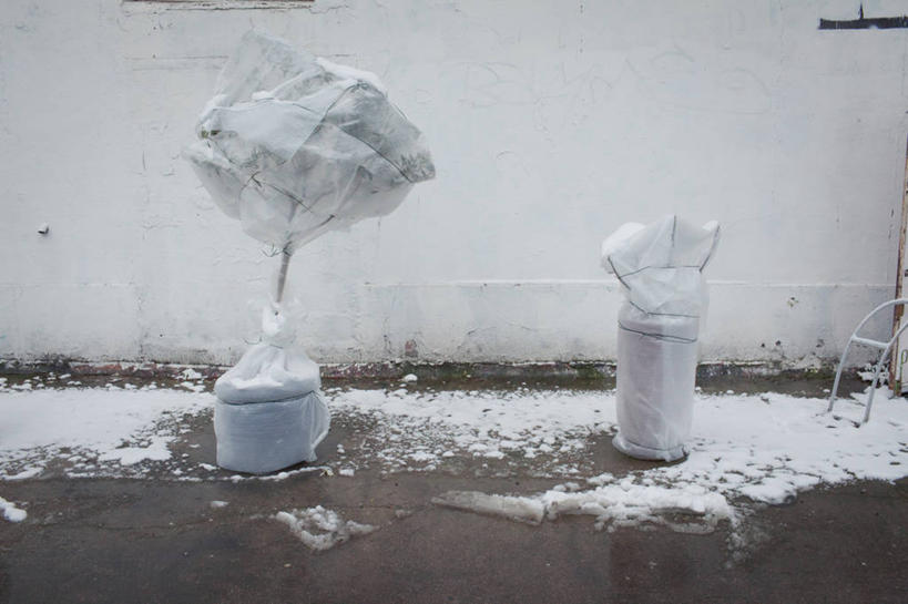 无人,横图,室外,白天,雪,法国,包装,纸,墙,冬天,两个,寒冷,摄影,保护,彩图