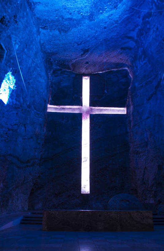 无人,教堂,竖图,俯视,航拍,正面,采矿业,哥伦比亚,十字架,摄影,宗教,矿产,鸟瞰,矿物,盐矿,彩图,高角度拍摄,大教堂,传统文化