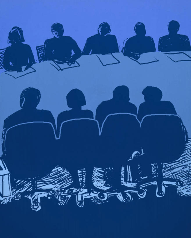 商务人士,会议室,坐,竖图,插画,室内,商务,团队,数码,科技,阴影,并排,会议,网络,会议桌,高光,几何,计算机图形,合成,图像,图画,画,蓝色,摄影,办公椅,电脑合成图,数码合成图,企业,公司,合成图,剪影,合伙,漫画,写实,具体,具象,彩图