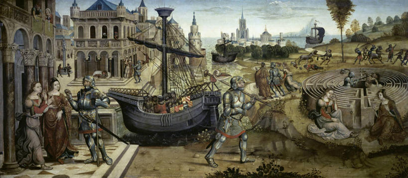 成年人,人群,横图,全景,插画,室外,白天,绘画,游戏,安全,数码,科技,海洋,建筑,船,阴影,曲折,神话,弯曲,艺术,网络,盔甲,防护,首都,许多人,高光,几何,计算机图形,古典,玩,合成,图画,文化,娱乐,画,工艺品,品味,一群人,休闲,益智,蜿蜒,庞大,活动,保护,复杂,美术,电脑合成图,数码合成图,高雅,合成图,发泄,消遣,智力,迷宫,保险,防御,怪物,漫画,铠甲,写实,具体,具象,美学,宣泄,防具,防卫,繁杂,特修斯,平安,男人,女人,玩耍,嬉戏,彩图,海港,甲胄