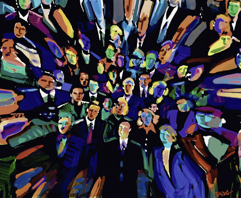 成年人,脸,头,脸颊,人群,商务人士,商务男性,商务女性,横图,俯视,插画,抽象,衬衫,聚会,商务,绘画,团队,数码,科技,阴影,套装,正装,艺术,网络,聚餐,许多人,高光,几何,计算机图形,古典,合成,图画,文化,数码合成,肩膀,画,工艺品,品味,一群人,人体,多样,美术,电脑合成图,数码合成图,高雅,合成图,商务装,群众,合伙,漫画,工薪阶层,计算机制图,写实,具体,具象,美学,美术工艺,团结,男人,女人,头部,脸部,脸蛋,面部,白领,上班族,彩图,高角度拍摄,全画面,全框架,全帧,衬衣,全画幅