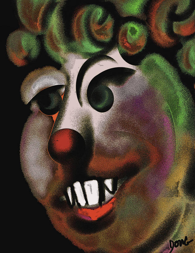 成年人,一个人,笑,微笑,露齿笑,竖图,插画,特写,绘画,快乐,幸福,数码,科技,仅一个男性,阴影,黑色背景,艺术,网络,高光,几何,计算机图形,古典,合成,图画,文化,画,工艺品,品味,人体,美术,电脑合成图,数码合成图,高雅,合成图,文学,肖像,漫画,计算机制图,小丑鼻,写实,具体,具象,美学,想法,卷发,彩图,超现实主义,流派,艺术流派