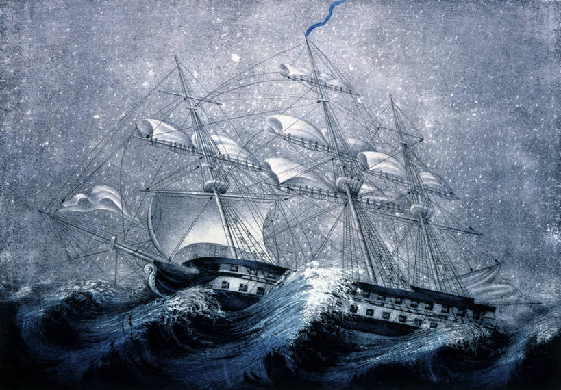 帆船,无人,横图,插画,室外,白天,数码,科技,海洋,雨,暴风雨,阴影,印刷,网络,天气,高光,几何,计算机图形,合成,图画,画,电脑合成图,数码合成图,合成图,漫画,挑战,写实,具体,具象,危险,彩图,平版印刷,风飑