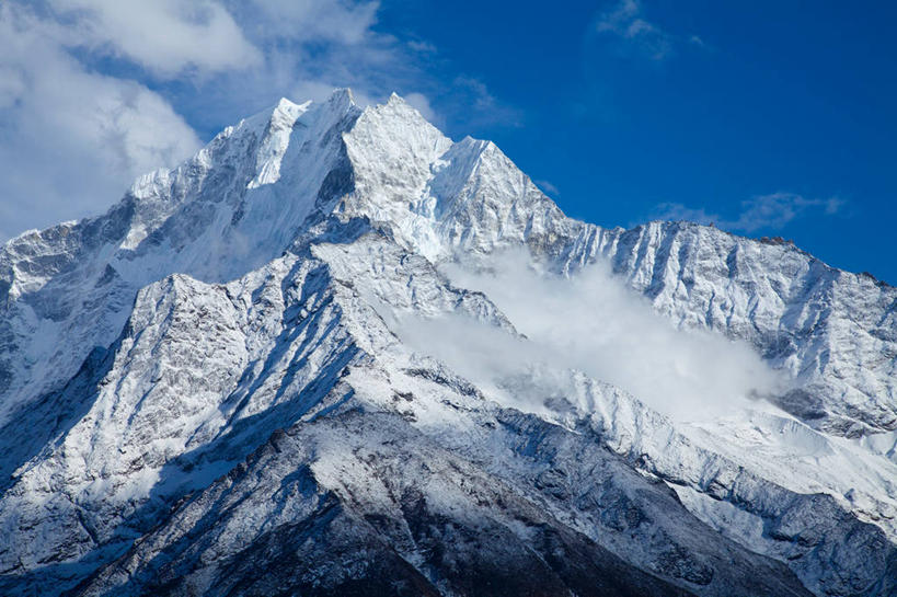 无人,横图,室外,白天,正面,旅游,度假,美景,山,雪,雪山,大雪,亚洲,阴影,光线,影子,冰,积雪,景观,山峰,雪景,云,云朵,冬季,冬天,山峦,云彩,娱乐,蓝色,白云,蓝天,天空,阳光,自然,天,享受,休闲,景色,放松,寒冷,晴朗,冰冷,自然风光,喜马拉雅山脉,喜马拉雅山,严寒,喜马拉雅,冰凉,酷寒,凛冽,凛凛,极冷,晴空,彩图