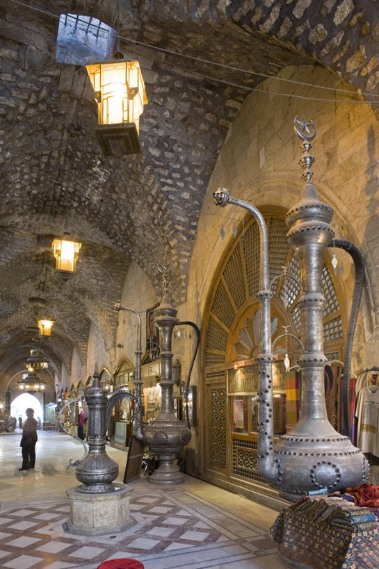 横图,门,城市,建筑,叙利亚,城堡,大门,黄昏,摄影,照亮,中东,要塞,阿勒颇,彩图