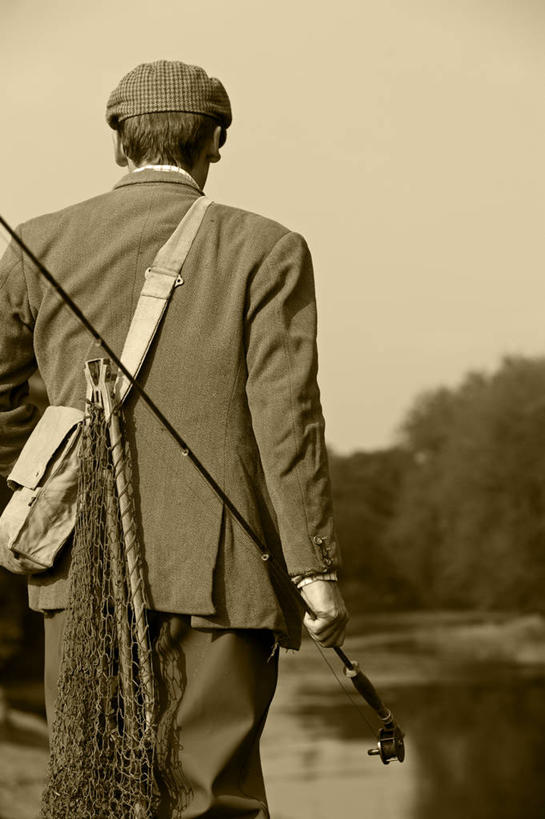 一个人,运动员,竖图,室外,度假,运动,水,英国,网,鸭舌帽,摄影,生活方式,宁静,黄铜,威尔士,钓竿,渔线轮,休闲活动,彩图,钓鱼,传统文化,迪河