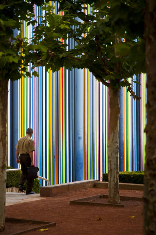 无人,竖图,雕塑,法国,巴黎,欧洲,条纹,艺术,首都,现代,摄影,创造力,手艺,拉德芳斯,美术工艺,彩图