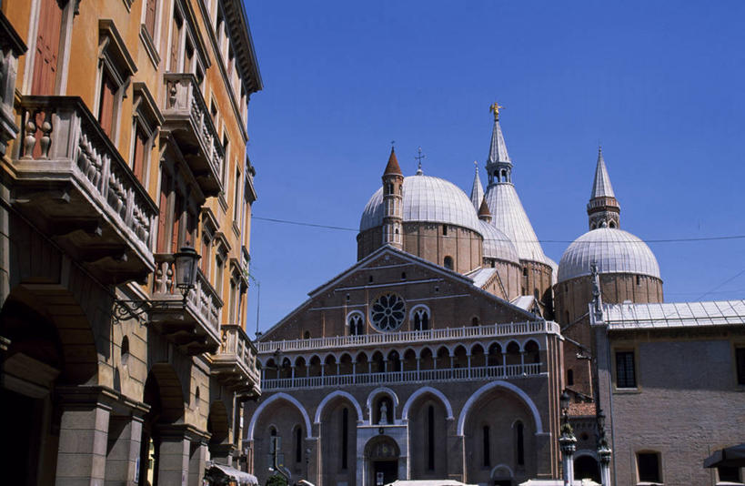 无人,横图,阳台,建筑,意大利,欧洲,拱门,摄影,圆顶建筑,威尼托大区,帕多瓦,彩图