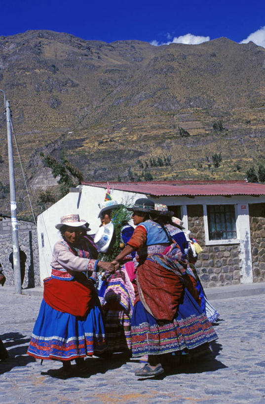 竖图,秘鲁,庆祝,南美,摄影,山庄,彩图,传统服装,舞蹈