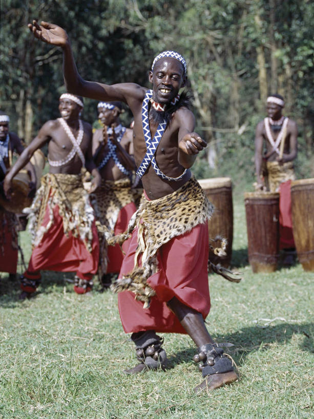 成年人,竖图,非洲,卢旺达,鼓,摄影,唱,草裙,鼓手,男人,舞者,彩图,舞蹈,传统文化