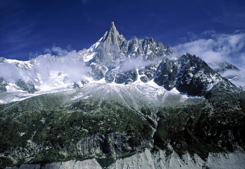 无人,横图,室外,山,法国,摄影,阿尔卑斯山脉,霞慕尼,上萨瓦,彩图