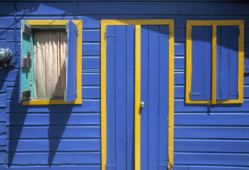 无人,横图,窗户,门,岛,蓝色,摄影,热带气候,彩图,旅行