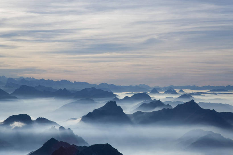 无人,横图,室外,山,山脉,瑞士,欧洲,阿尔卑斯山,山顶,冬天,高处,摄影,西欧,阿尔卑斯山脉,彩图