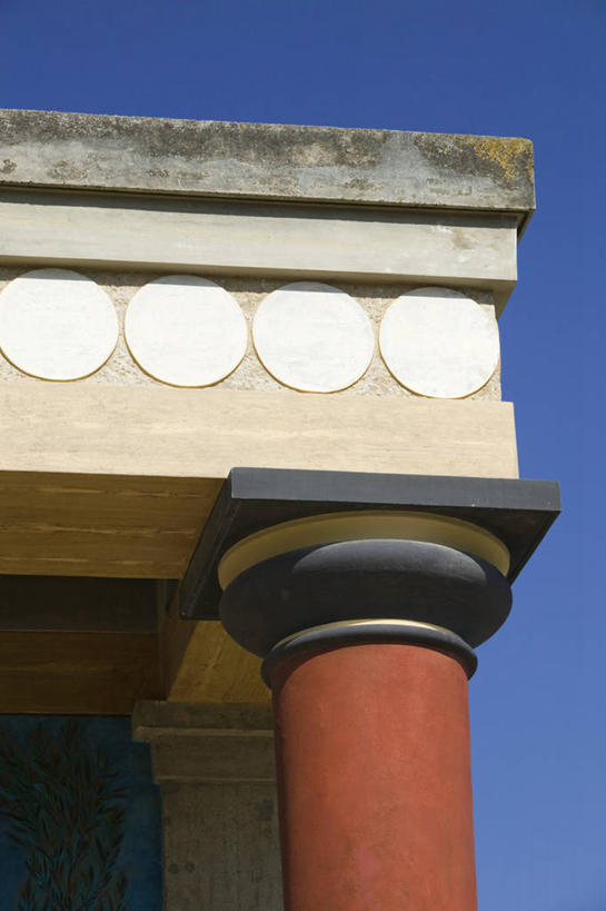 无人,竖图,希腊,欧洲,地标建筑,摄影,考古学,西欧,地中海文化,南欧,希腊文化,克里特岛,克诺塞斯,彩图