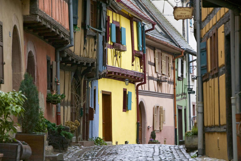 无人,横图,法国,欧洲,摄影,阿尔萨斯,彩图