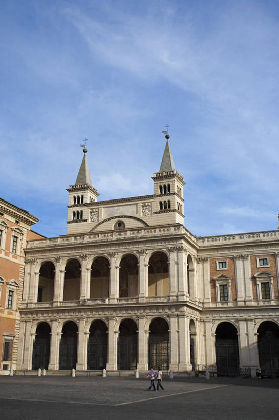 无人,教堂,竖图,室外,城市,建筑,意大利,欧洲,首都,历史,摄影,宗教,基督教,西欧,地中海文化,南欧,意大利文化,巴洛克风格,拉奇奥,拉特兰圣约翰大教堂,彩图