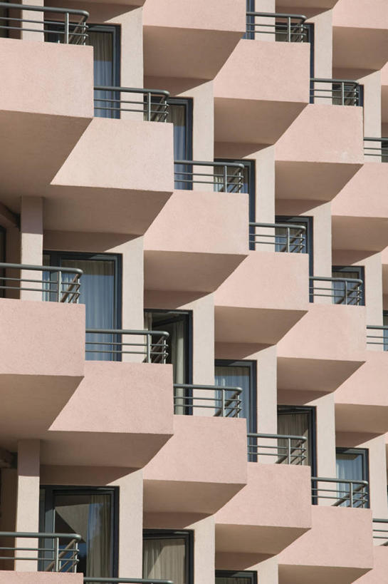 无人,竖图,阳台,酒店,欧洲,摄影,地中海文化,巴尔干,东欧,黑山,式样,彩图