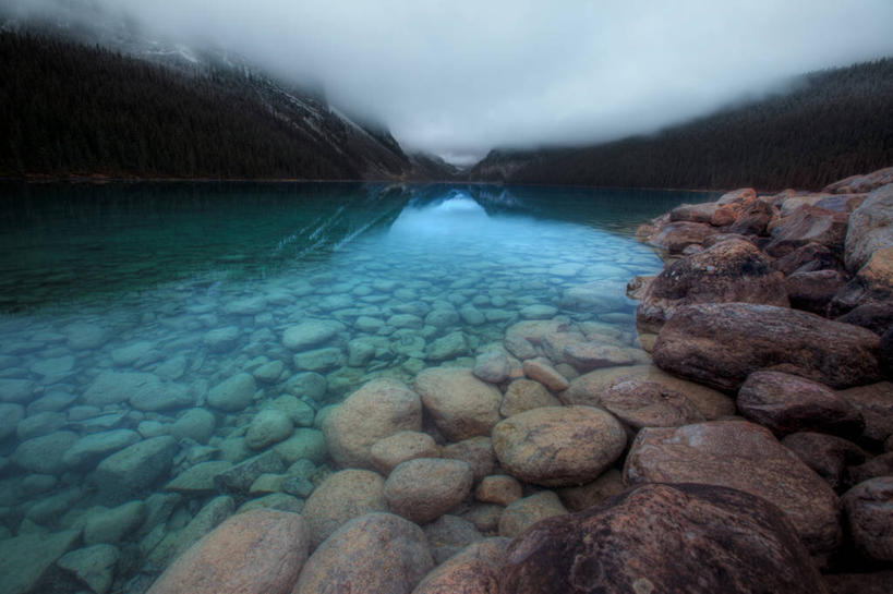 无人,横图,室外,白天,长时间曝光,湖,美景,多云,加拿大,吊挂,悬挂,景观,云,挂,风景,自然,鹅卵石,景色,摄影,宁静,自然风光,班夫国家公园,亚伯达,露易斯湖,彩图