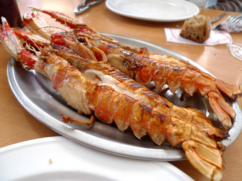 无人,横图,室内,特写,白天,桌子,西班牙,木制,油炸,饮食,盘子,摄影,清新,健康食物,海产,彩图