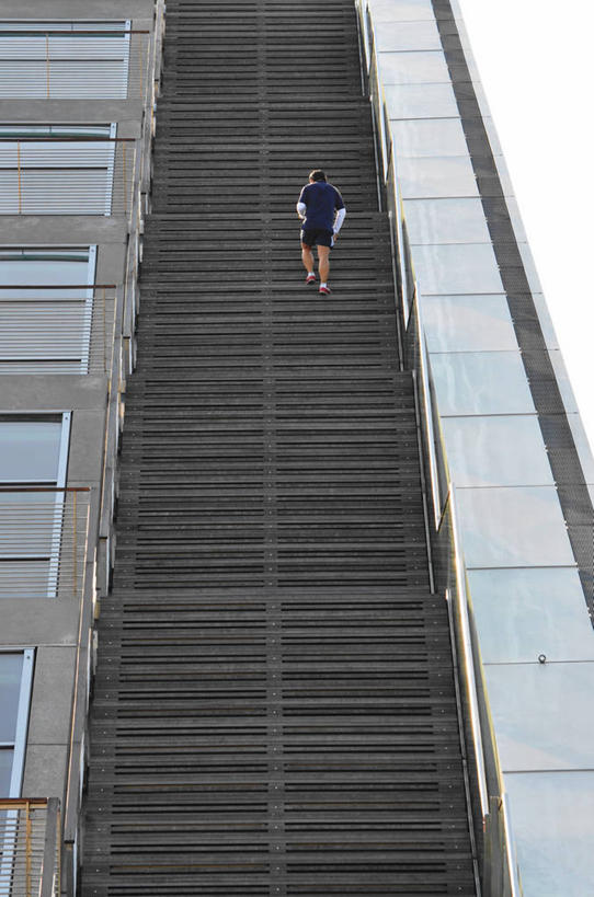 成年人,一个人,跑,竖图,室外,白天,运动服,锻炼,快乐,比赛,运动,竞争,窗户,楼梯,德国,仅一个男性,训练,娱乐,背面,休闲,活力,摄影,上升,敏捷,体育运动,努力,田径运动员,体育,彩图,健身,独处