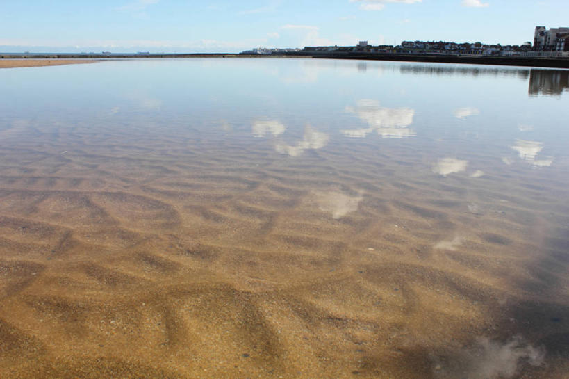 无人,横图,室外,白天,海洋,美景,水,英国,反射,沙子,景观,水平线,云,风景,天空,自然,景色,摄影,宁静,自然风光,式样,马盖特,彩图