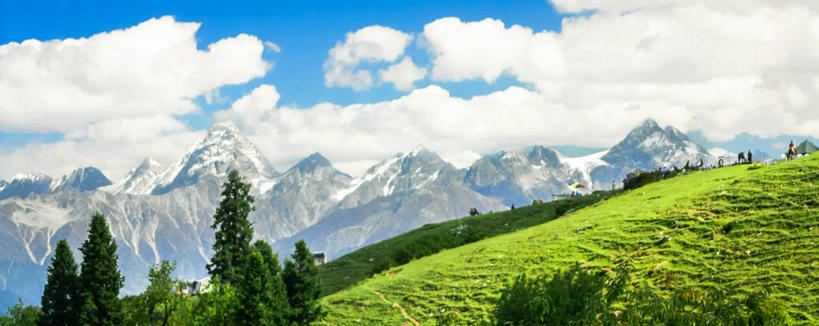 无人,横图,全景,室外,白天,旅途,美景,山脉,巴基斯坦,行人,游客,游人,景观,云,路人,旅客,草,树,天空,自然,景色,摄影,宁静,自然风光,过客,彩图