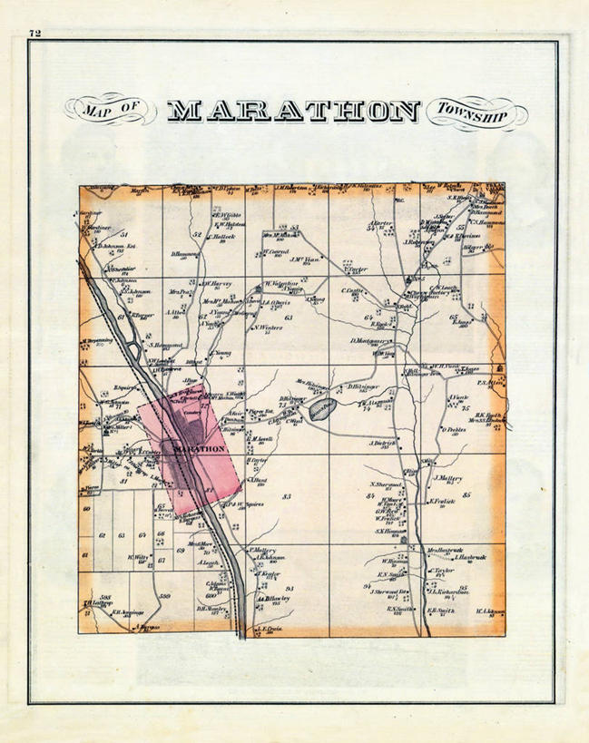 无人,竖图,地图,历史,古董,纽约州,马拉松赛跑,彩图