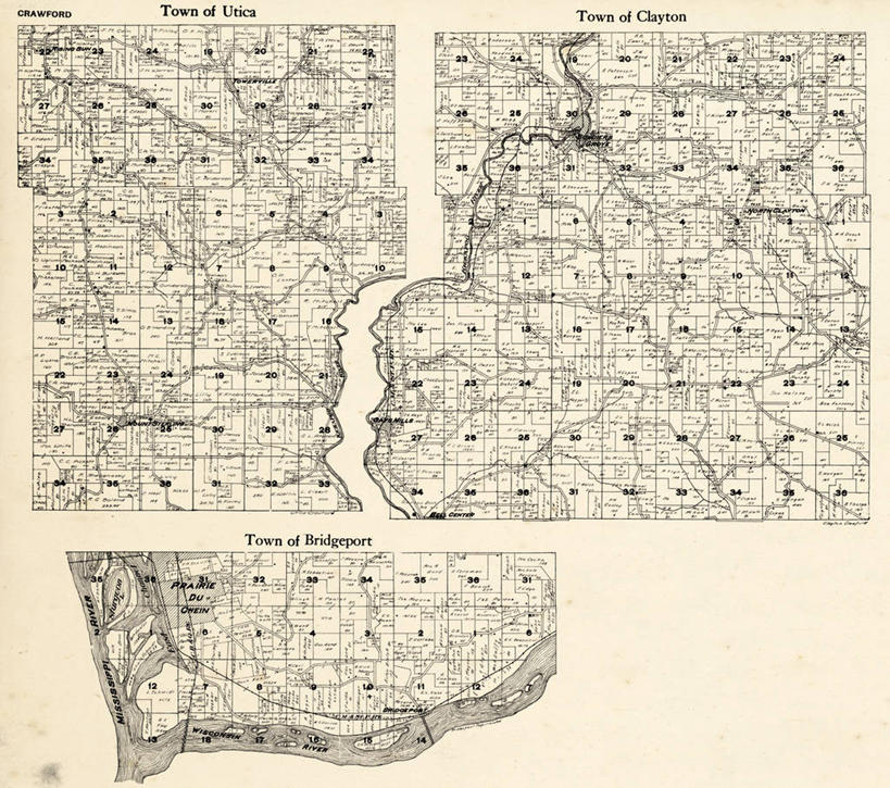 无人,横图,地图,历史,古董,威斯康星,布里奇波特,彩图
