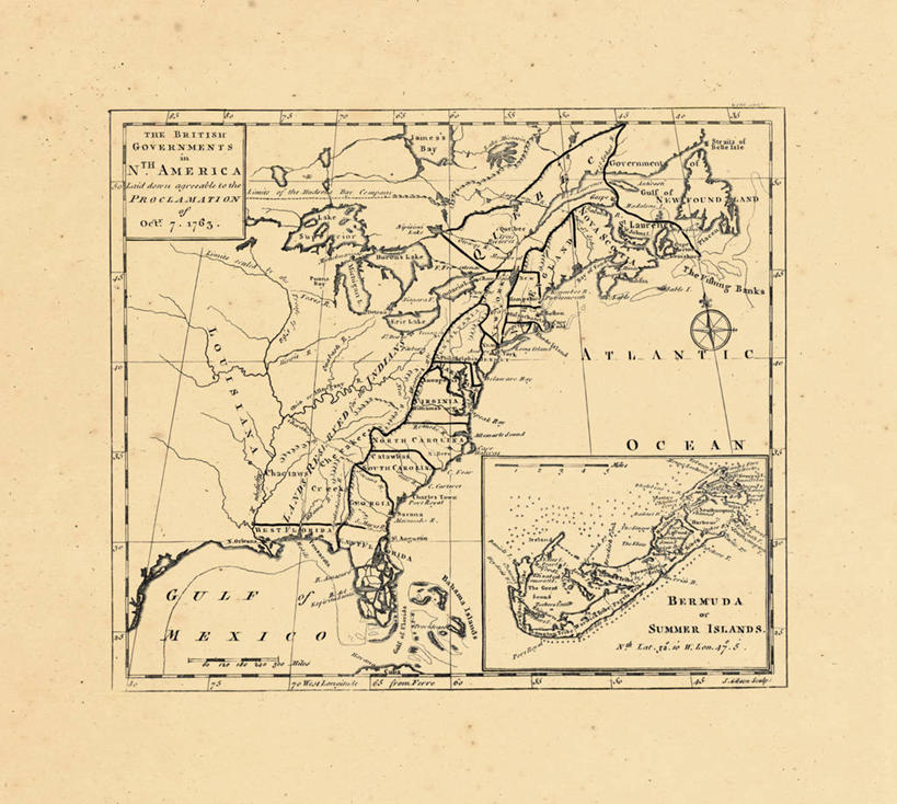 无人,横图,地图,历史,古董,北美,中美洲,彩图,巴哈马群岛