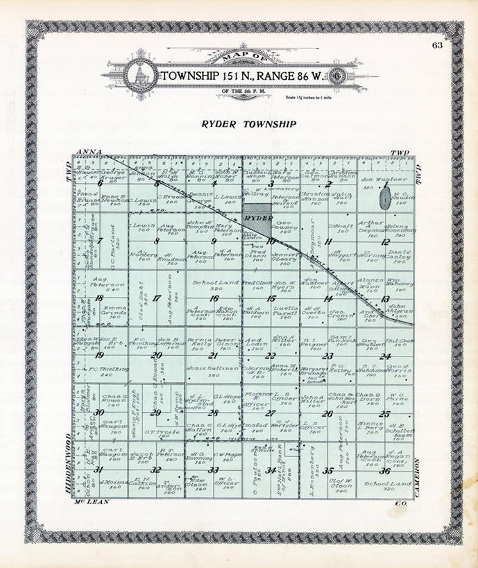 无人,竖图,地图,历史,古董,北达科他州,高尔夫球运动,彩图,地图学