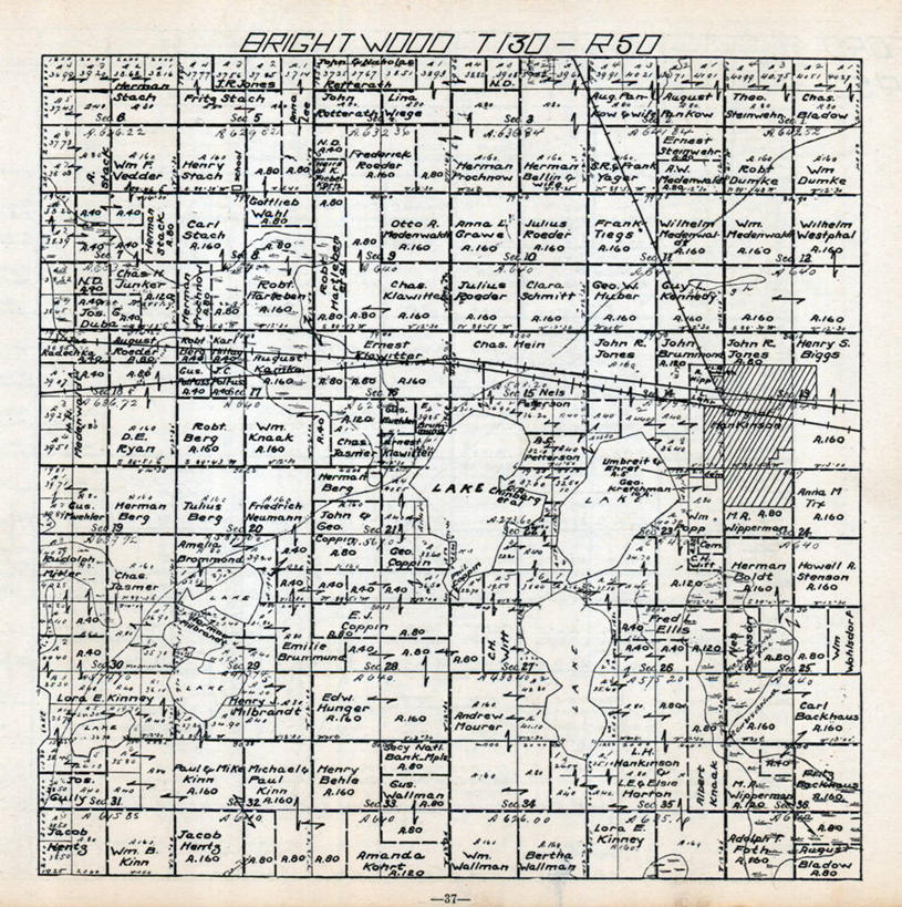 无人,方图,地图,历史,古董,北达科他州,彩图,地图学