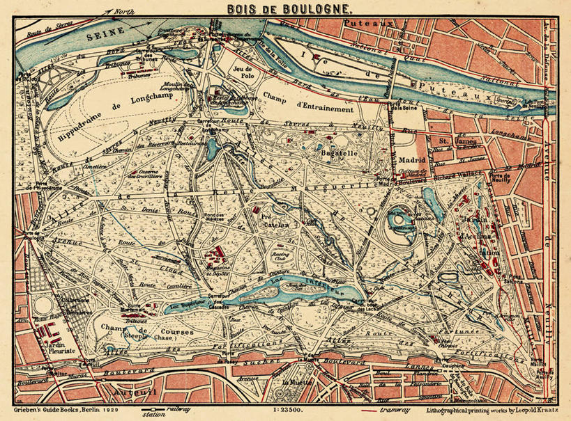 无人,横图,地图,法国,欧洲,城镇,首都,历史,古董,彩图,布洛涅森林,地图学