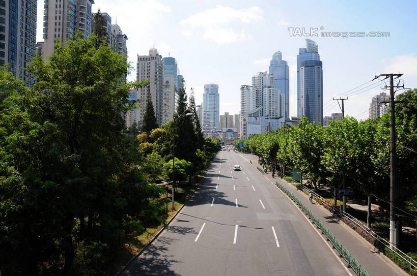 无人,高楼大厦,横图,俯视,室外,白天,度假,美景,植物,城市风光,标志