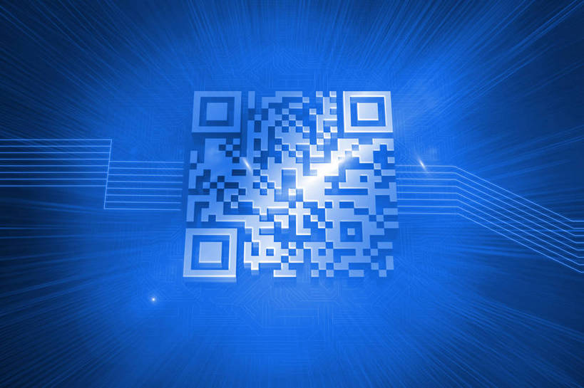 无人,横图,室内,白天,正面,数码,电子,科技,阴影,透明,光线,网络,信息,标签,符号,数字,线条,影子,灯光,高光,几何,计算机图形,合成,标识,蓝色,条形码,电脑合成图,数码合成图,合成图,编码,条码,二维码,写实,具体,具象,理智,沉静,冷色,高深,冷淡,彩图,商业,二维条码