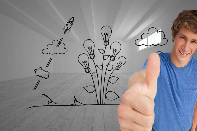 西方人,一个人,无人,站,笑,微笑,露齿笑,横图,室内,白天,正面,T恤衫,智慧,数码,火箭,航天,科技,窗户,地板,天花板,照明,欧洲,欧洲人,仅一个男性,仅一个人,阴影,突出,服装,梦幻,盛开,发光,反射,光束,科学,网络,灯泡,线条,影子,墙,云,云朵,地面,光亮,高光,几何,计算机图形,T恤,合成,花蕾,云彩,注视,休闲装,称赞,表扬,木地板,玻璃窗,墙壁,墙面,灯,花,花瓣,花朵,鲜花,仅一个年轻男性,衣服,蓝色,白色,黑色,灰色,白云,灯具,花苞,花蕊,观察,看,手势,站着,休闲,休闲服,竖,运输,服饰,白炽灯,观看,翘,高,照亮,电脑合成图,数码合成图,察看,夸奖,未来,优秀,合成图,关注,发亮,载具,憧憬,照明工具,好,妙,顺利,出色,超群,杰出,卓越,奇妙,写实,具体,具象,白炽灯泡,聪明,男人,男性,年轻男性,白种人,大拇指,站立,半身,彩图