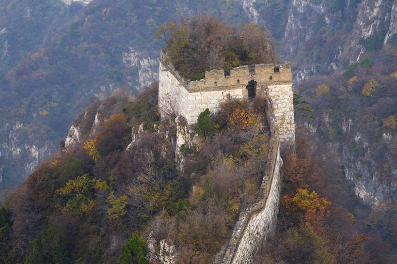 无人,横图,彩色,室外,白天,旅游,度假,名胜古迹,山,标志建筑,地标,建筑,北京,中国,亚洲,遗迹,景观,山峰,文化遗产,古迹,文物,娱乐,建设,古建筑,自然,享受,休闲,旅游胜地,放松,摄影,古代建筑,中国文化,烽火台,古文明,东亚,古长城,中华人民共和国,怀柔,旅行,传统文化,箭扣长城,bj174