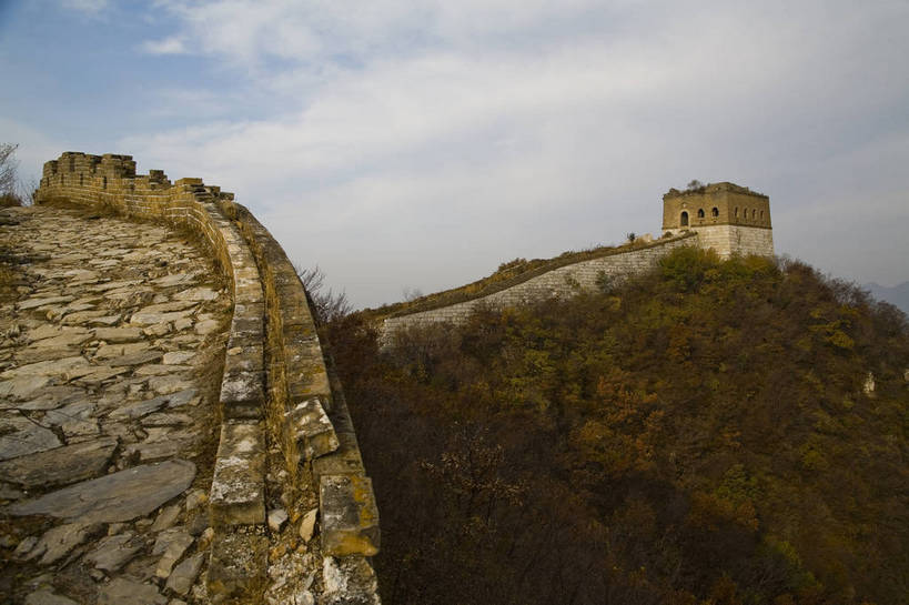 无人,横图,彩色,室外,特写,白天,旅游,度假,名胜古迹,山,标志建筑,地标,建筑,北京,中国,亚洲,遗迹,景观,文化遗产,古迹,文物,娱乐,建设,城墙,古建筑,自然,享受,休闲,旅游胜地,放松,摄影,古代建筑,中国文化,烽火台,古文明,东亚,古长城,中华人民共和国,怀柔,旅行,传统文化,箭扣长城,bj174