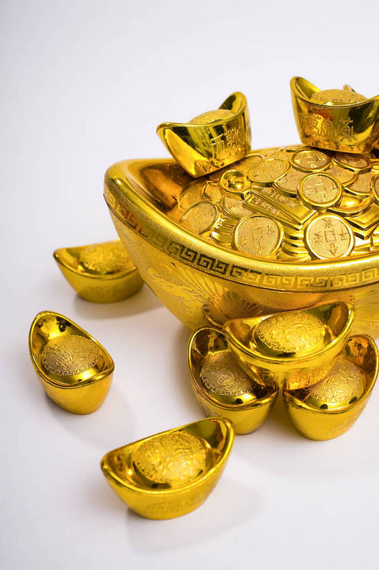 无人,竖图,彩色,室内,特写,静物,中国,许多,图片,很多,装饰品,饰品,多个,竖,财富,摄影,金元宝,中国文化,东亚,影棚拍摄,元宝,传统文化,bj174