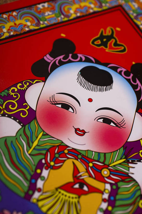 无人,竖图,彩色,室内,特写,静物,中国,春节,新年,节日,图片,装饰品,一个,饰品,贴画,竖,摄影,单个,中国文化,东亚,影棚拍摄,传统文化,年画,bj174