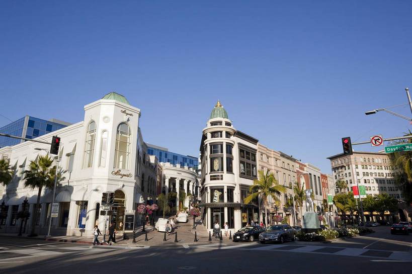 商店,横图,彩色,室外,白天,旅游,美景,城市风光,城市,道路,建筑,街道,路,公路,美国,游客,图片,景观,交通,辉煌,现代建筑,商业街,旅游胜地,景色,摄影,风光,北美,北美洲,文明,加利福尼亚,美洲,发展,加州,洛杉矶,加利福尼亚州,金州,黄金州,北亚美利加洲,亚美利加洲,繁荣,贝弗利山,比华利山,天使之城,马路,旅行,美利坚合众国,bj174