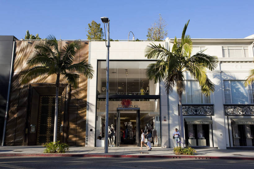 商店,横图,彩色,室外,白天,旅游,美景,城市风光,城市,道路,建筑,街道,路,公路,美国,游客,图片,景观,交通,辉煌,现代建筑,商业街,旅游胜地,景色,摄影,风光,北美,北美洲,文明,加利福尼亚,美洲,发展,加州,洛杉矶,加利福尼亚州,金州,黄金州,北亚美利加洲,亚美利加洲,繁荣,贝弗利山,比华利山,天使之城,马路,旅行,美利坚合众国,bj174