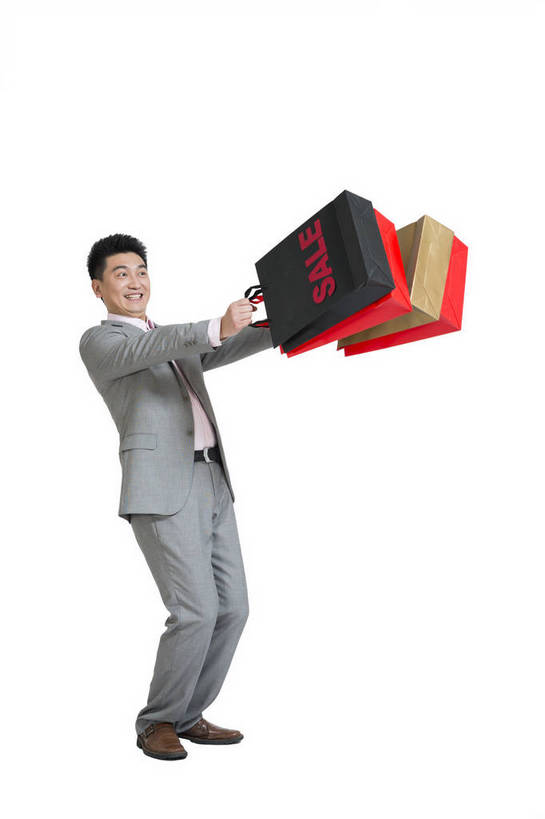 东方人,中年人,一个人,商务人士,商务男性,站,竖图,彩色,室内,白天,留白,抠图,白色背景,侧面,衬衫,购物,商务,时尚,成功,北京,中国,套装,正装,图片,购物袋,浪漫,现代,职业,成熟,自信,摄影,青春,商务装,工薪阶层,精明,男人,男性,年轻男性,亚洲人,中国人,年轻人,白领,上班族,全身,影棚拍摄,衬衣,西服,愉快,bj174